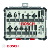 ROUTER BIT SET - greyline (15 pcs)